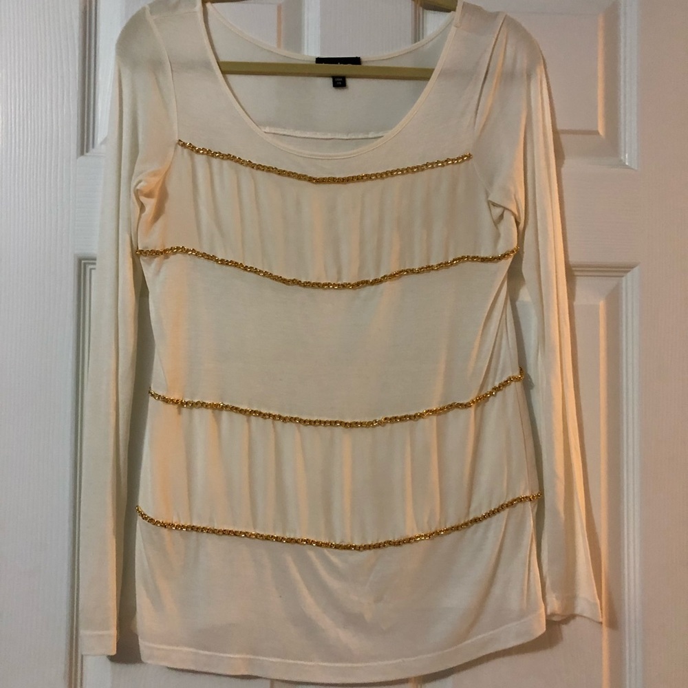 Bebe Gold Chain Top